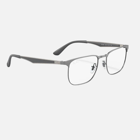 Óculos Graduados Ray-Ban 6363 Cinzento Vista Lateral Esquerda
