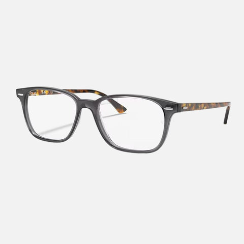 Óculos Graduados Ray-Ban 7119 Cinzento_Havana Vista Lateral Direita