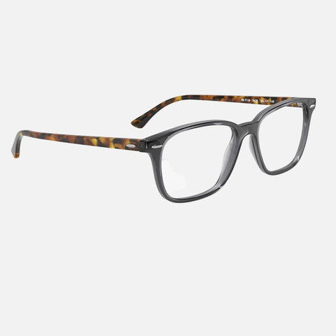 Óculos Graduados Ray-Ban 7119 Cinzento_Havana Vista Lateral Esquerda