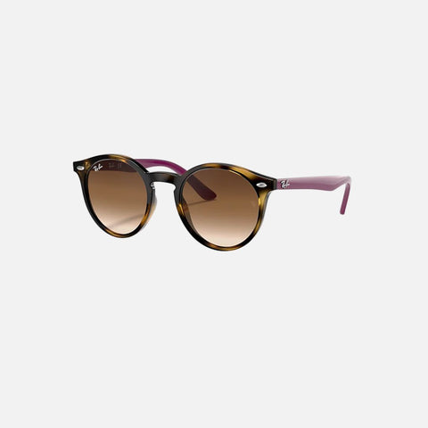 Óculos de Sol Crianca Ray-Ban 9064S Roxo Vista Lateral Direita