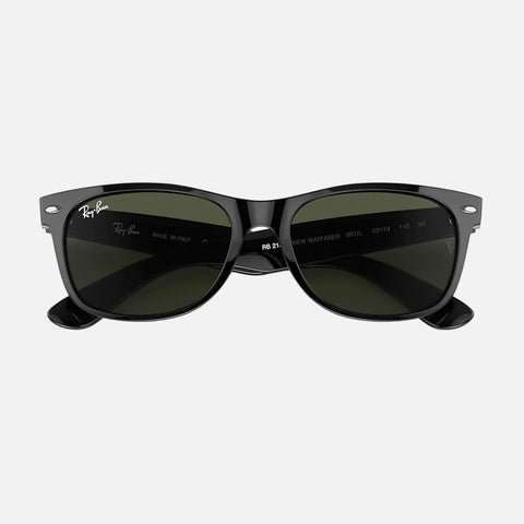 Óculos de Sol Ray-Ban New WayFarer 2132 Pretos Vista Cima