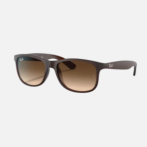 Óculos de Sol Ray-Ban Andy 4202 Castanho Escuro Vista Lateral Direita
