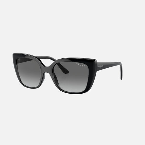 Óculos de Sol Vogue 5337S Preto Vista Lateral Direita