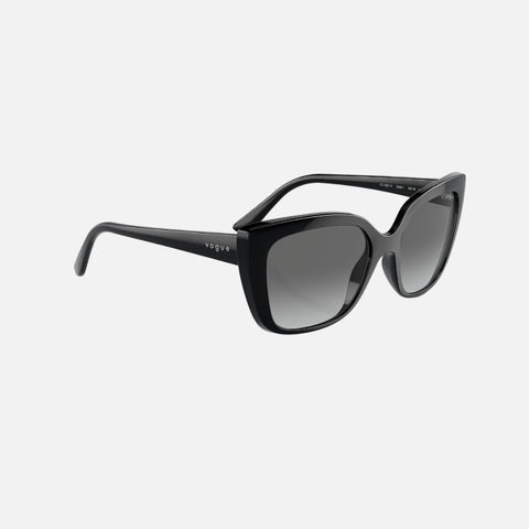 Óculos de Sol Vogue 5337S Preto Vista Lateral Esquerda