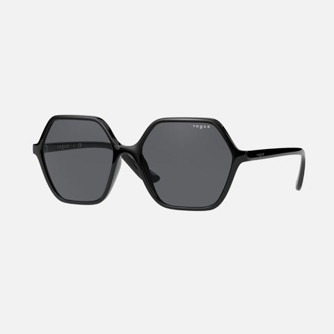 Óculos de Sol Vogue 5361S Preto Vista Lateral Direita