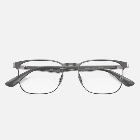 Óculos Graduados Ray-Ban 6363 Cinzento Vista Cima