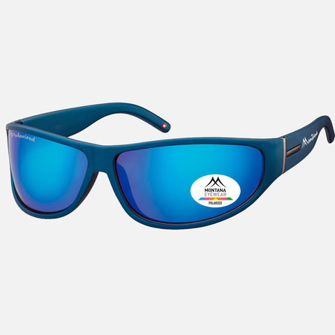 Óculos de Sol Montana SP308B Azul Vista Lateral