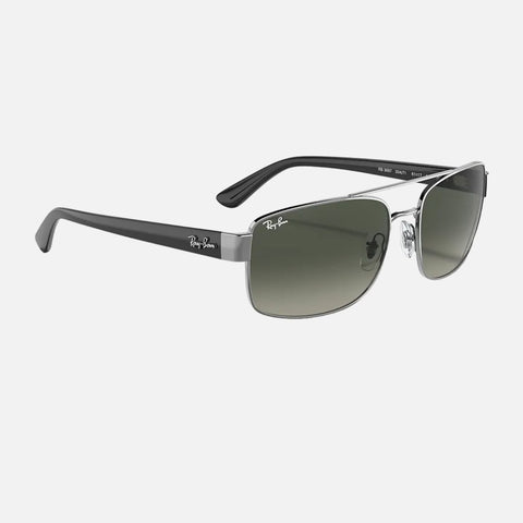 Óculos de Sol Rayban 3687 Cinzento Vista Lateral Esquerda