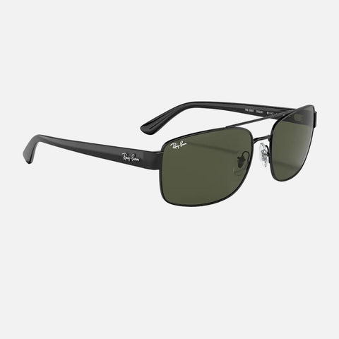 Óculos de Sol Rayban 3687 Preto Vista Lateral Esquerda