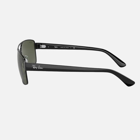 Óculos de Sol Rayban 3687 Preto Vista Perfil