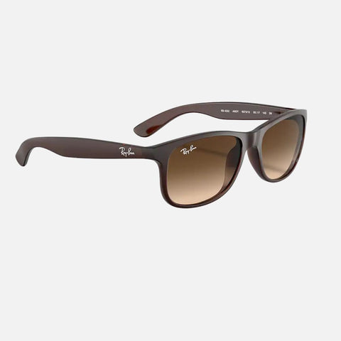 Óculos de Sol Ray-Ban Andy 4202 Castanho Escuro Vista Lateral Esquerda