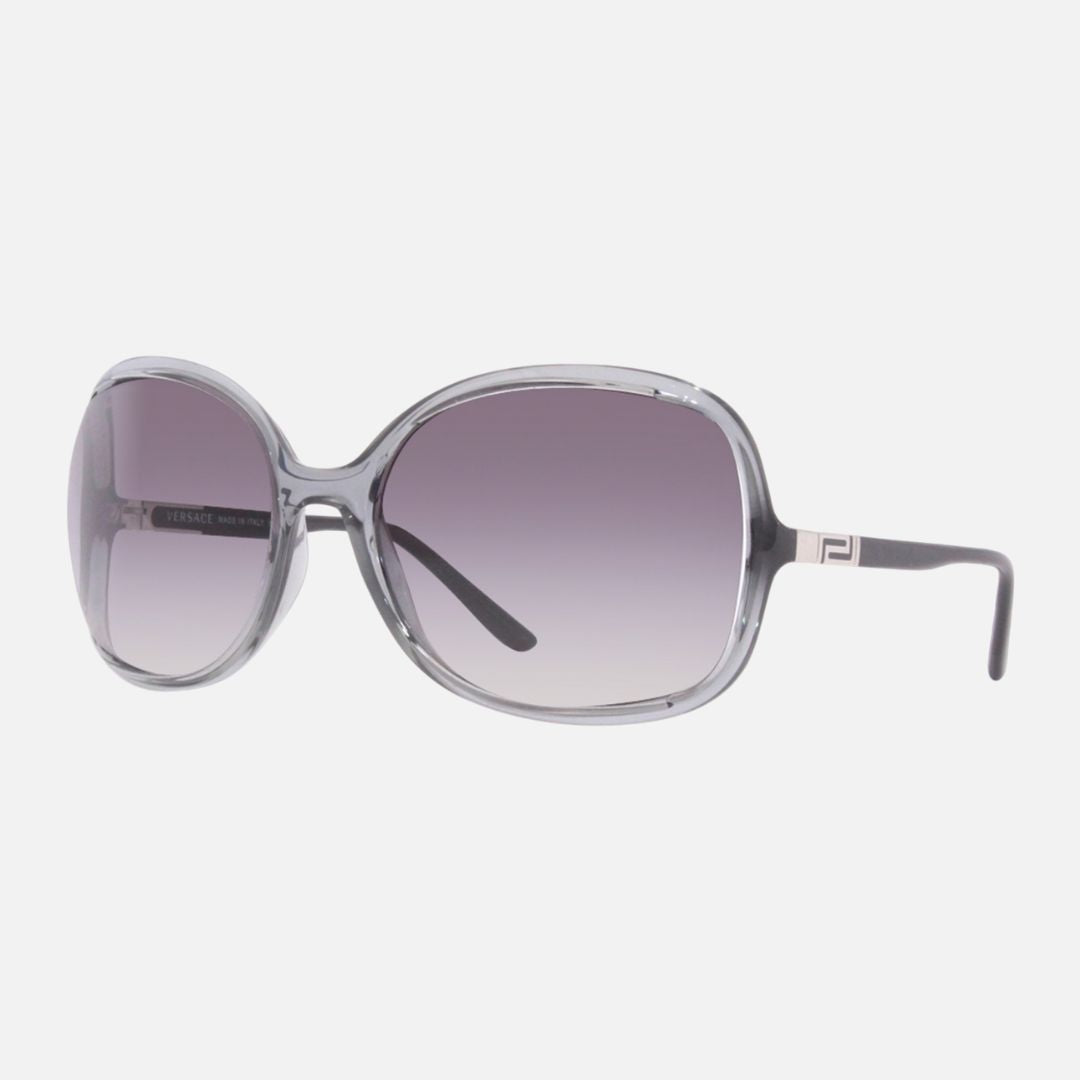 Versace Dark Grey Square Ladies Sunglasses VE4453 541987 56 8056597894838 -  Sunglasses, Versace Sunglasses - Jomashop